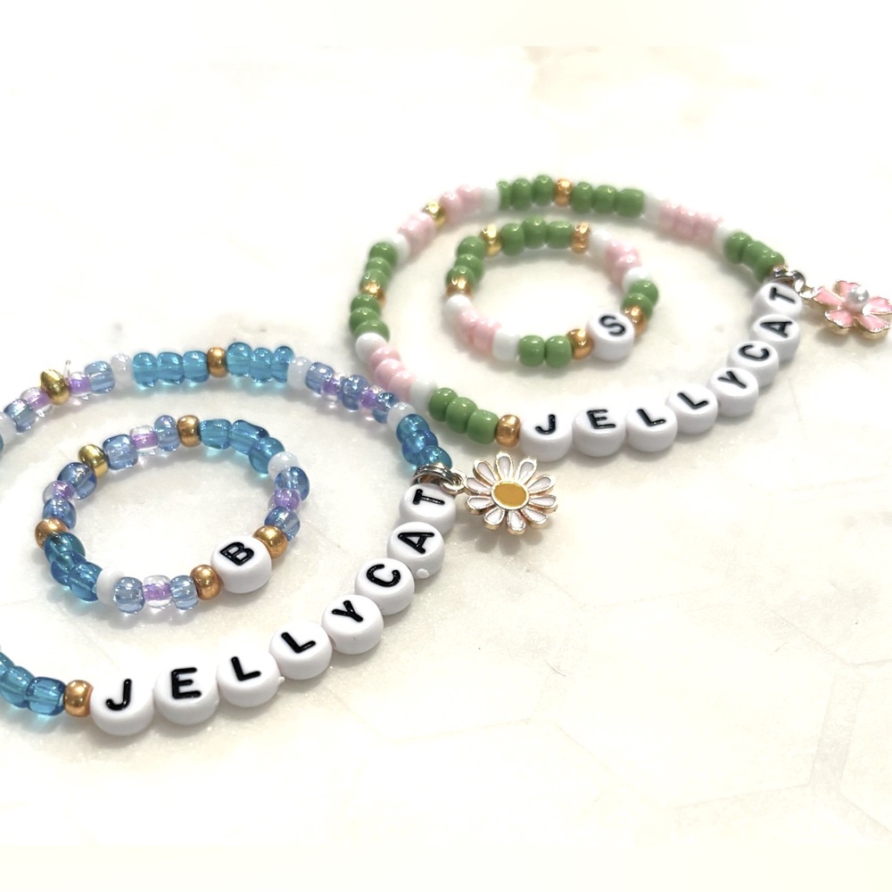 Set of 2 - Custom Jellycat Friendship Bracelets